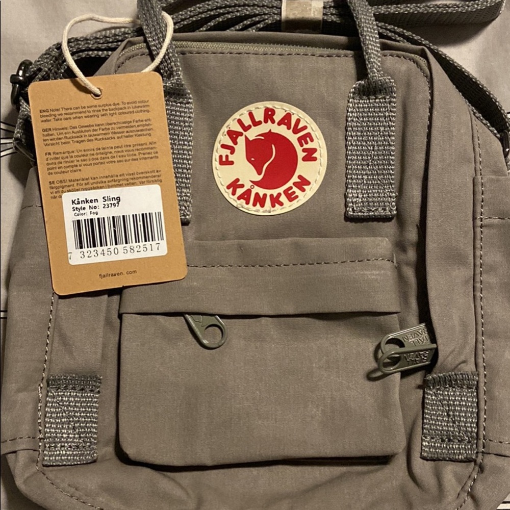 Kanken Sling Bag, NWTB, Fog